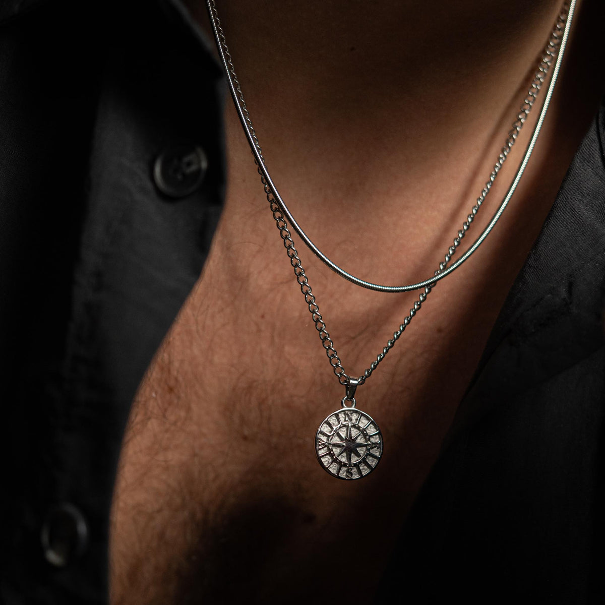 Kompas 2.0 signatur halskæde
