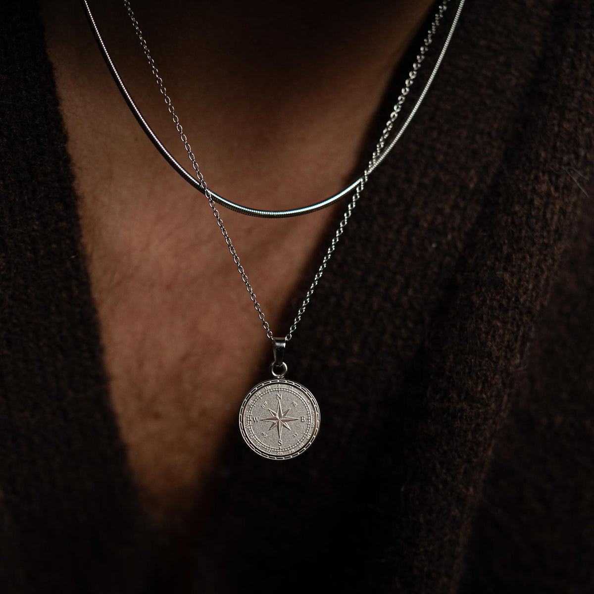 O kompas halskæde