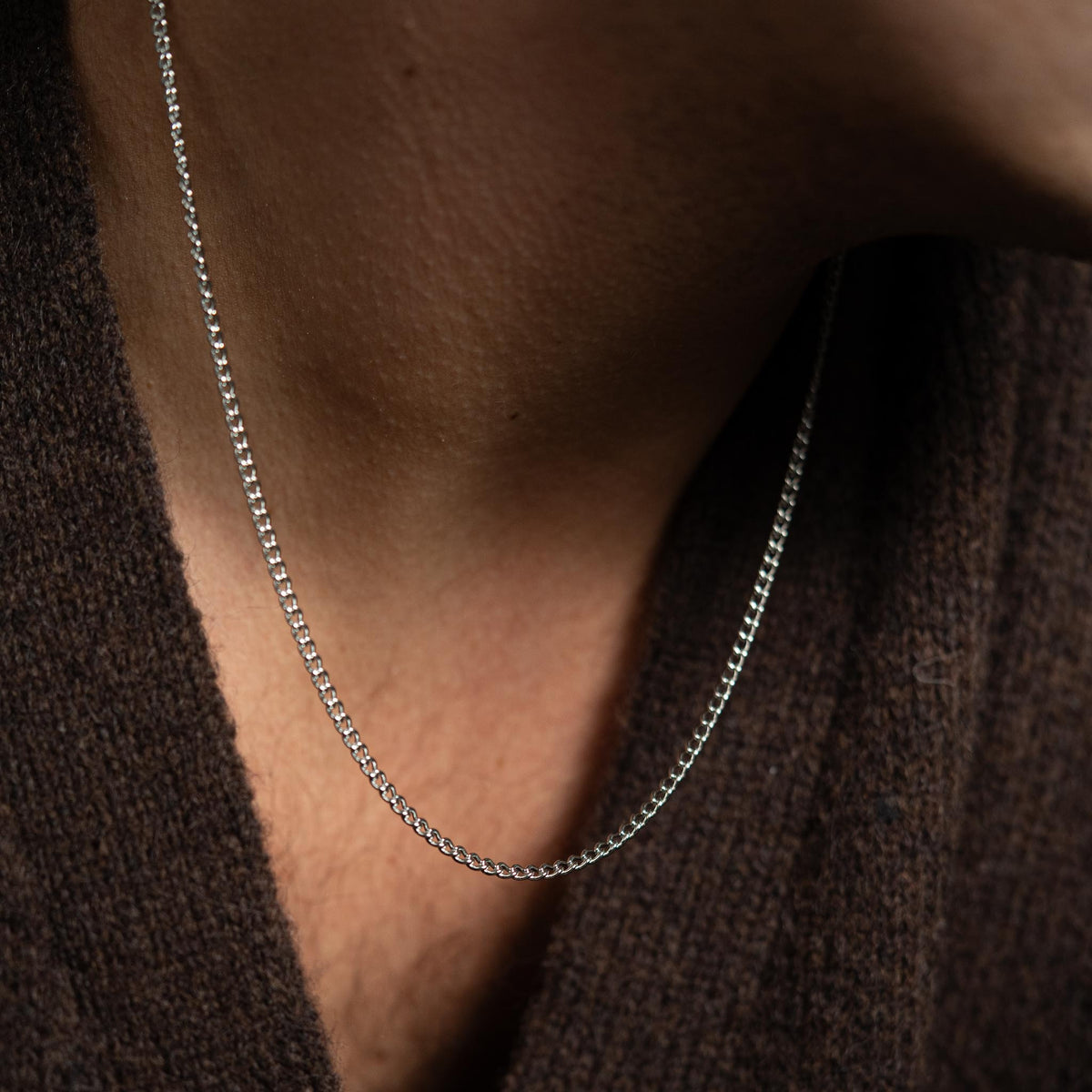 Cuban link halskæde 3 mm