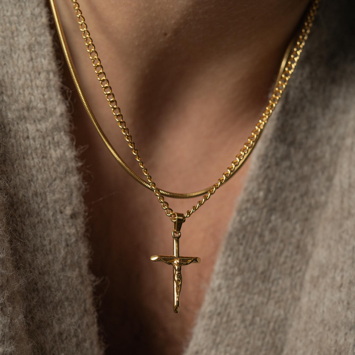 Krucifiks halskæde