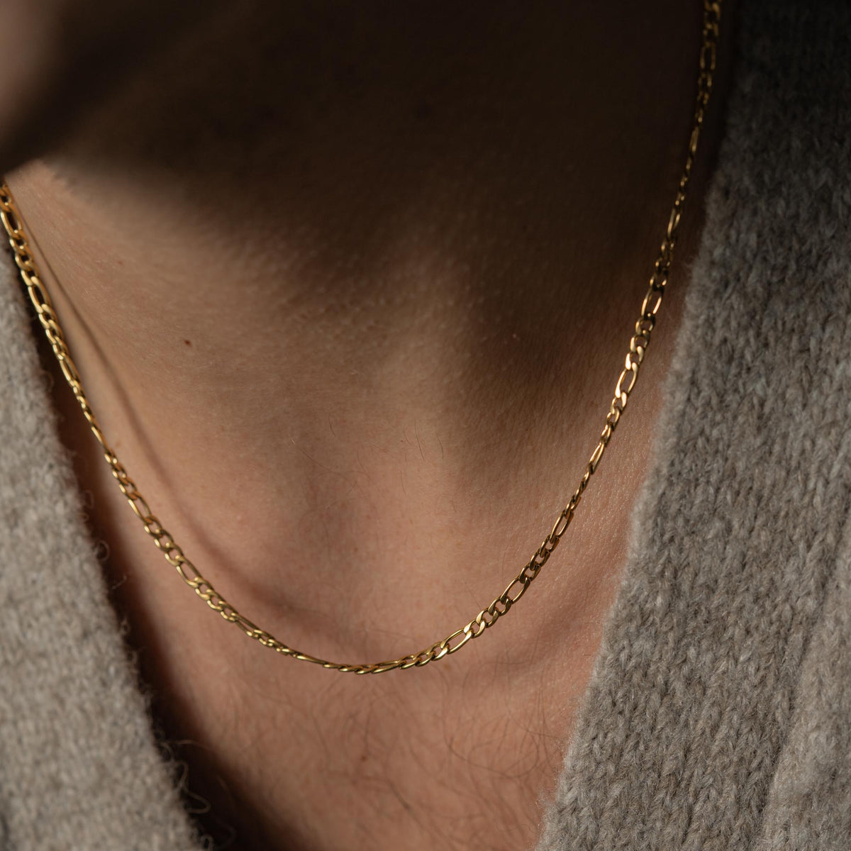 Figaro halskæde 3 mm