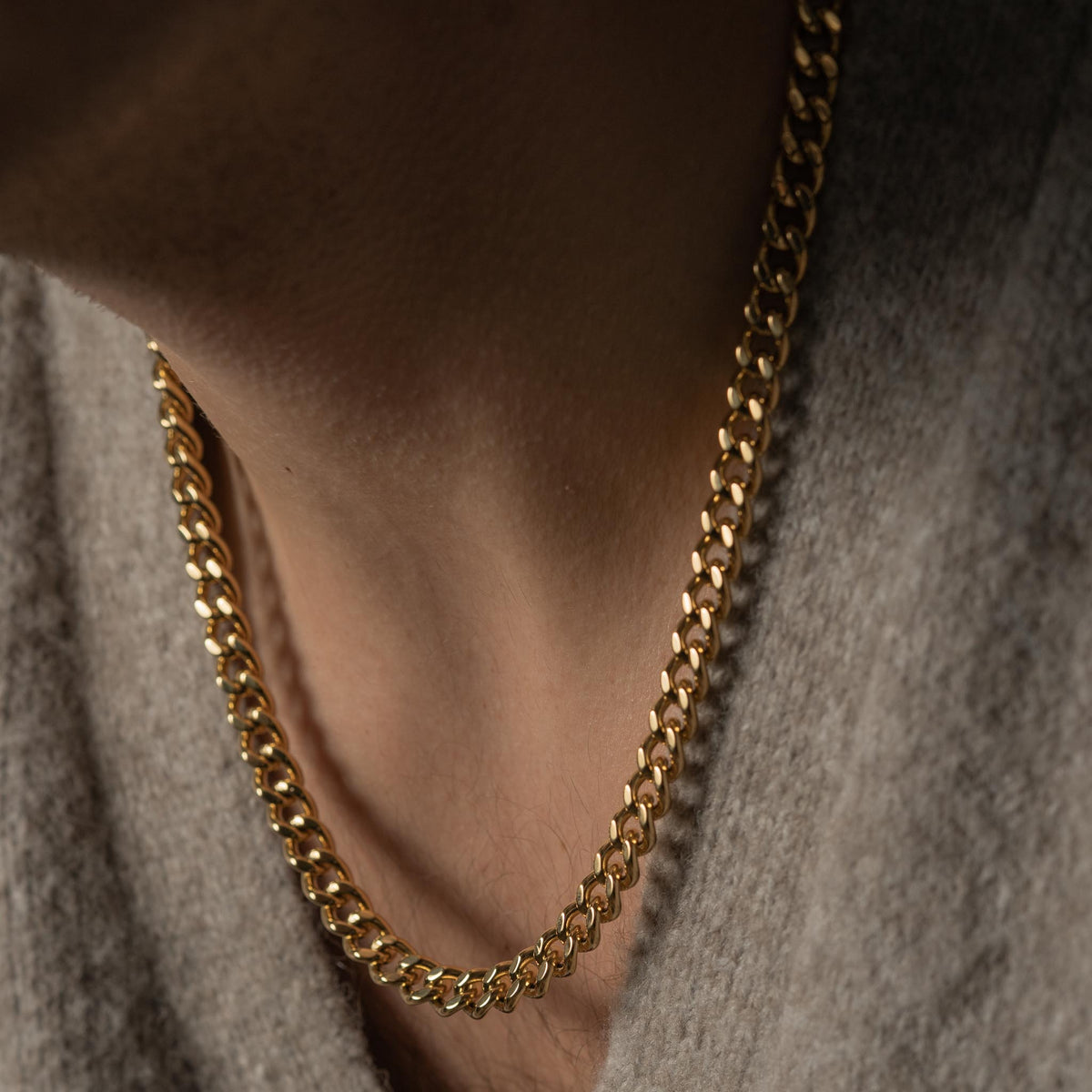 Cuban link halskæde 8 mm