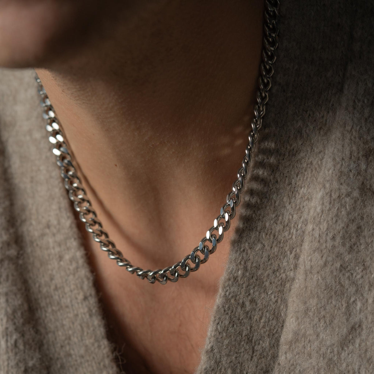 Cuban link halskæde 8 mm