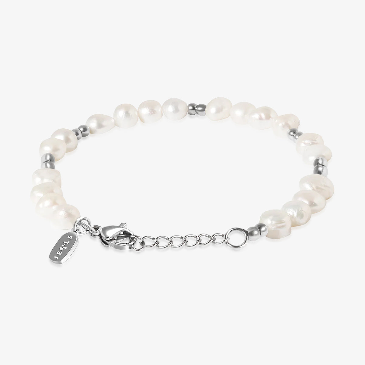 Lænket perlearmbånd