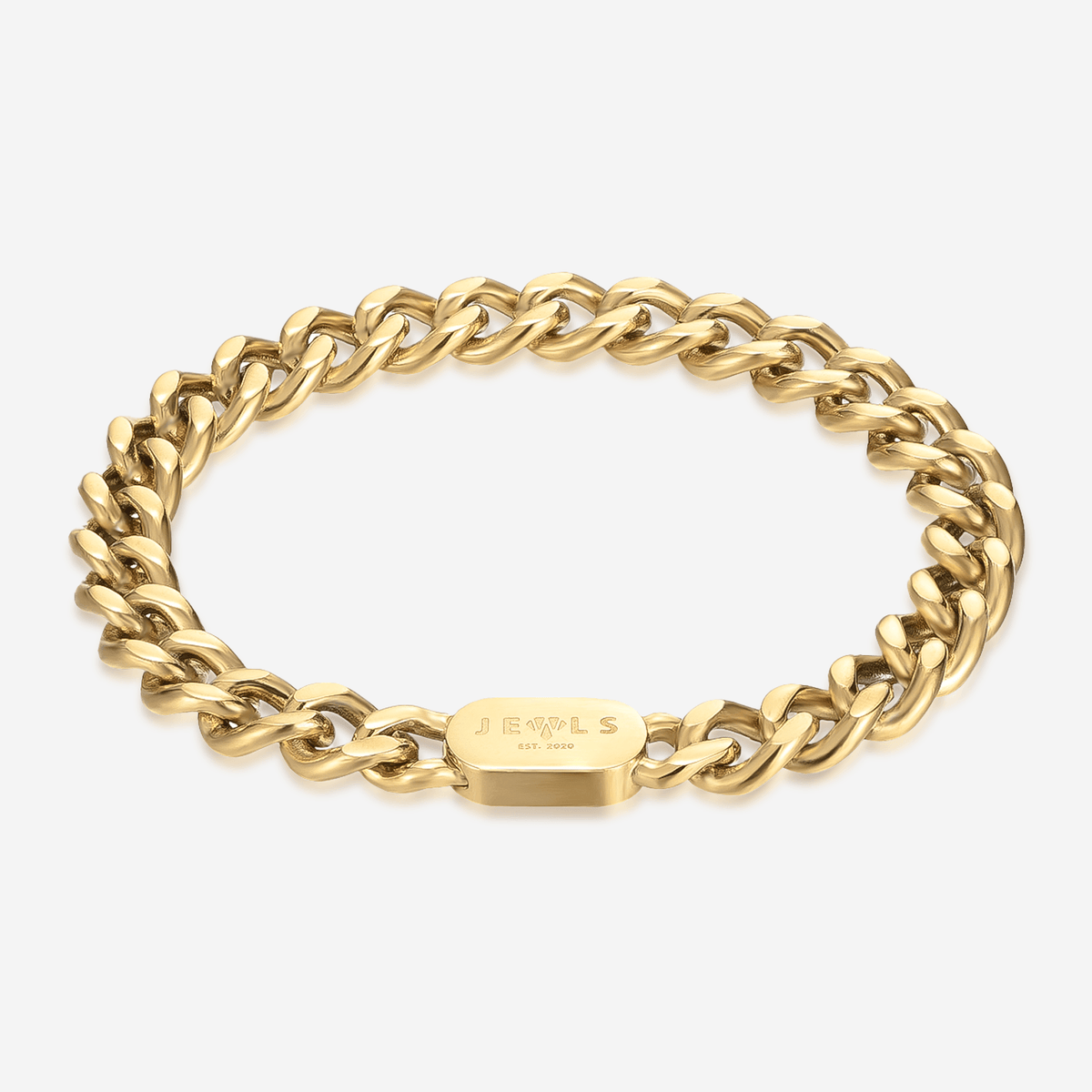 Cuban link armbånd 8 mm