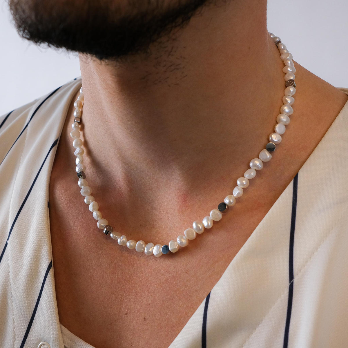 Smiley perlehalskæde