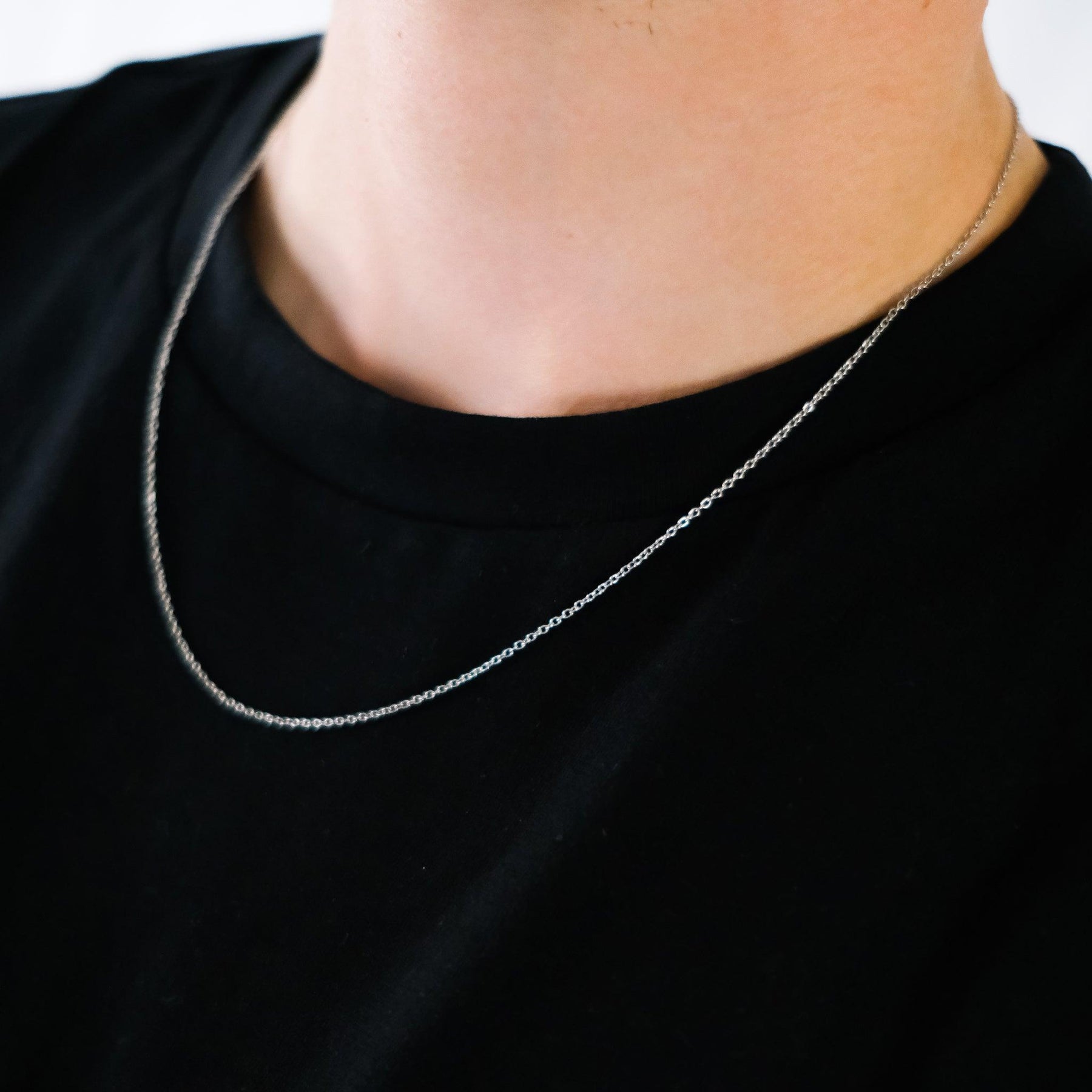 O halskæde 1 mm