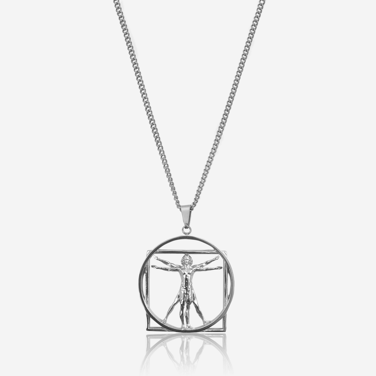 Vitruvian Man halskæde
