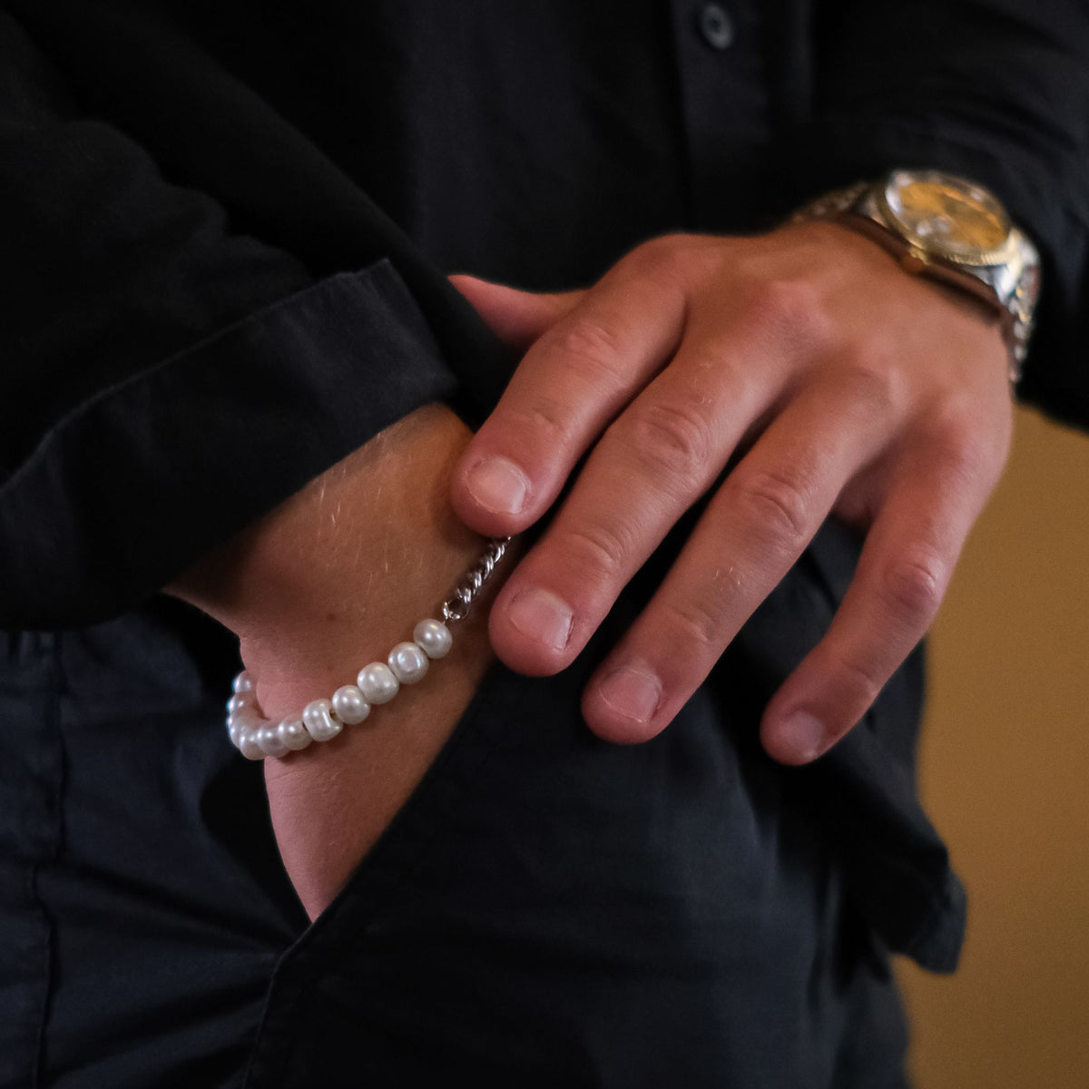 Perlearmbånd