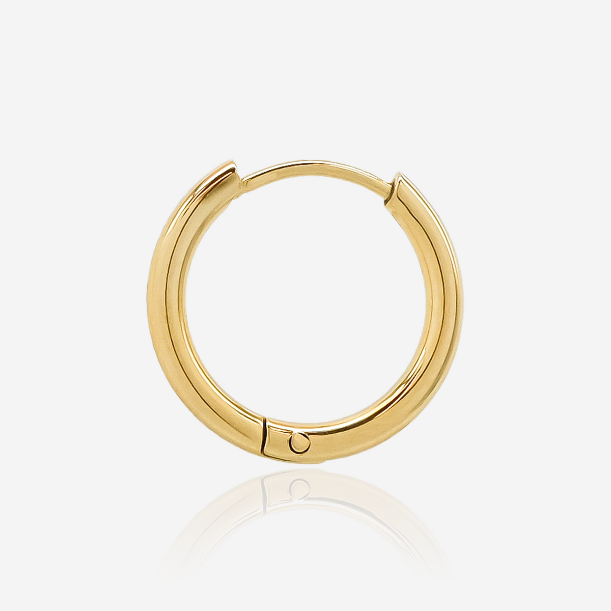 Hoop ørering Single