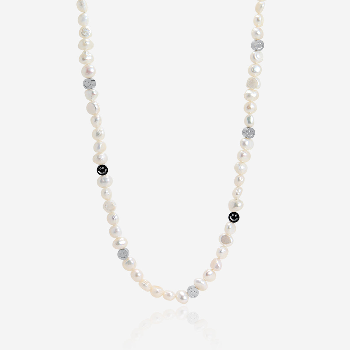 Smiley perlehalskæde