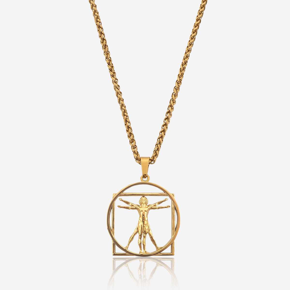 Vitruvian Man halskæde